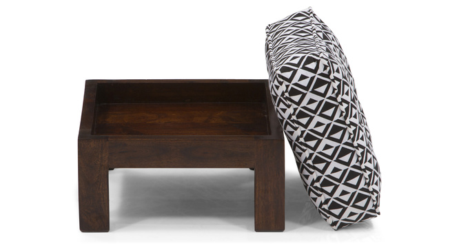 Caffino Coffee Table Set(Walnut&Black&White)